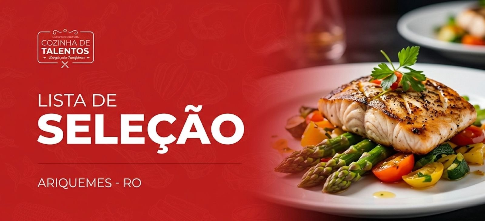 Cozinha de Talentos divulga lista de aprovados para formação gratuita em culinária