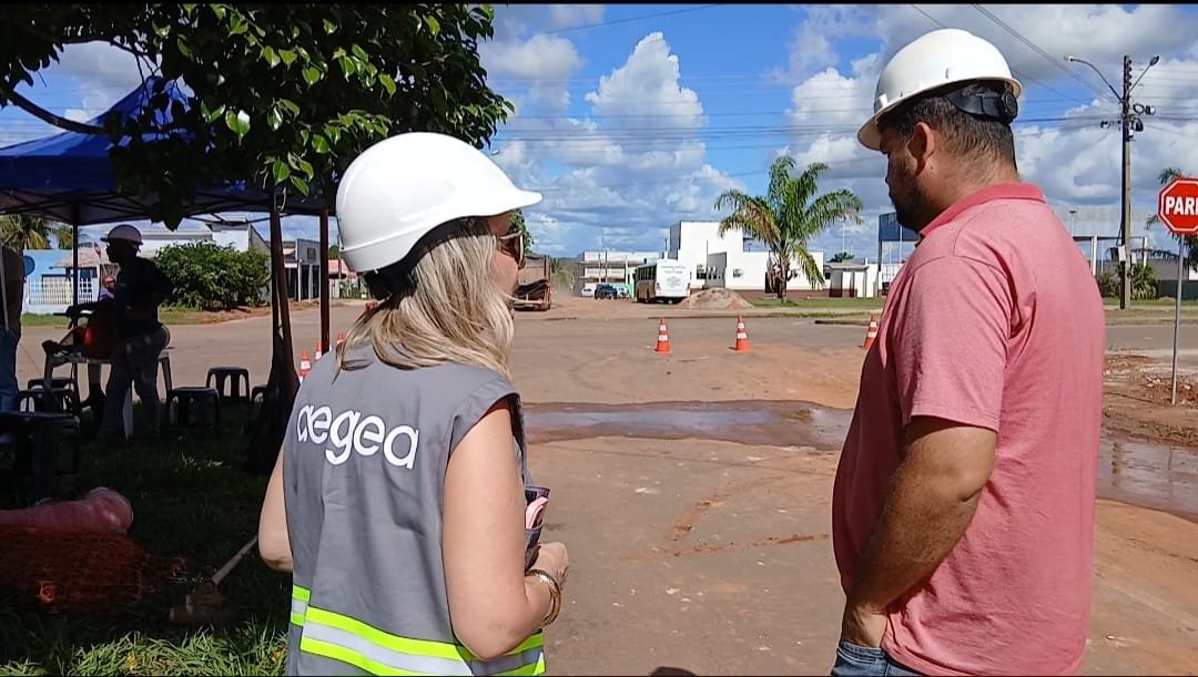 Águas de Rolim de Moura avança com obras de esgotamento sanitário com investimento de mais de R$ 18 milhões